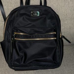 Kate Spade Black Backpack